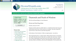 Desktop Screenshot of blog.divorcewizards.com